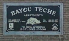 Bayou Teche Apartments Breaux Bridge LA