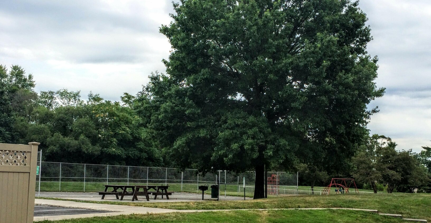 Basketball Court and Picinc Area