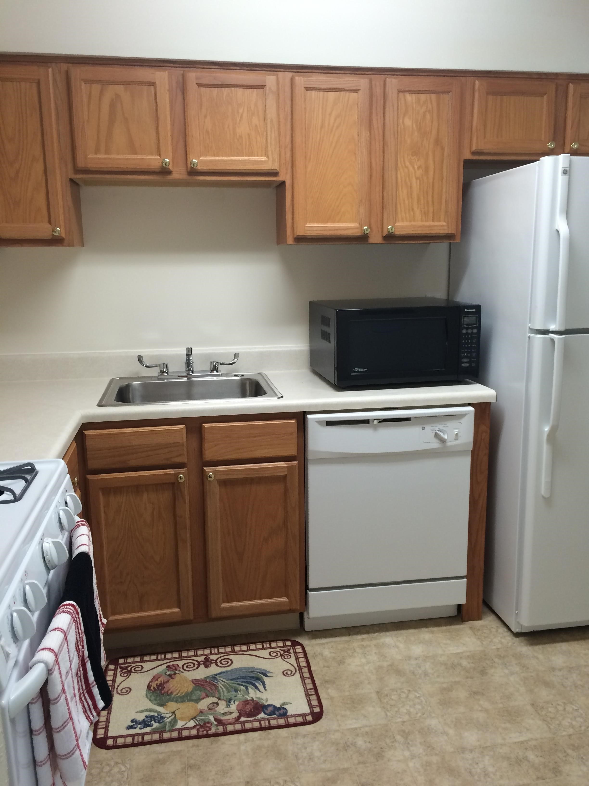 Kitchen two bedroom model